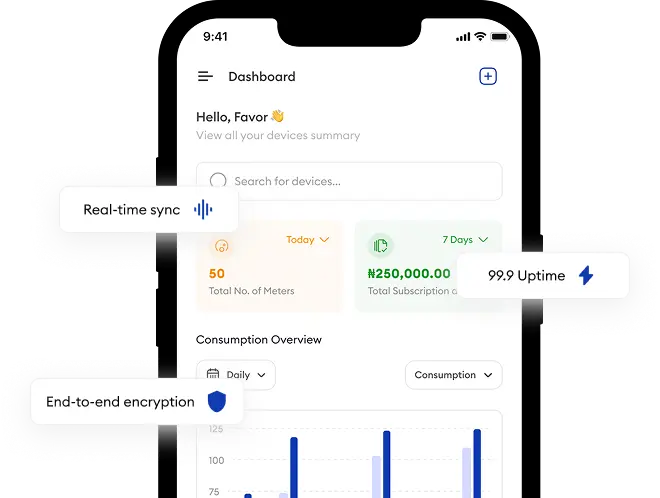 Heliom dashboard overview